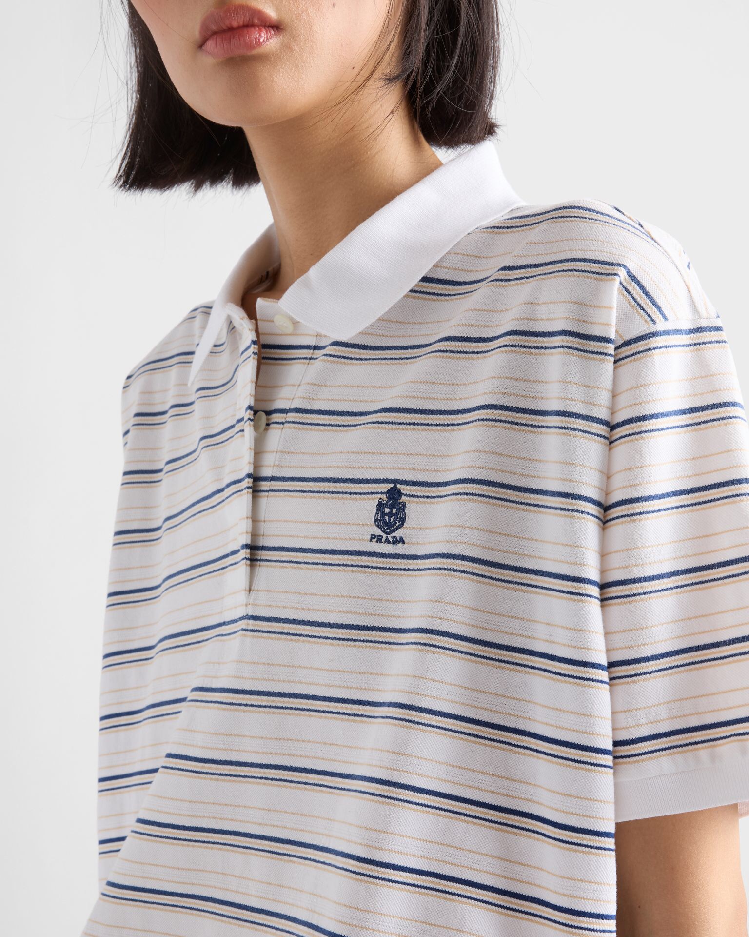 P299 PR Striped Polo Shirt