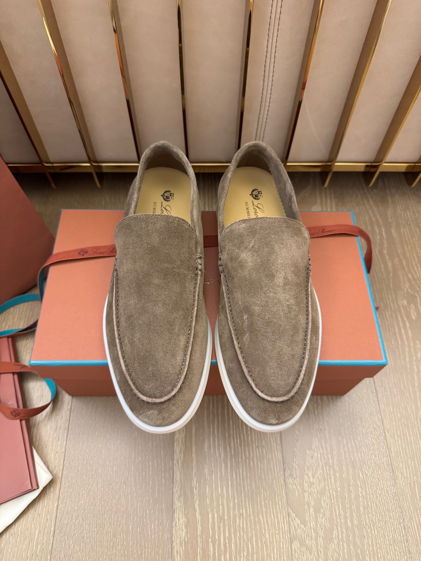 P569 Casual Loafers - Coffee Brown