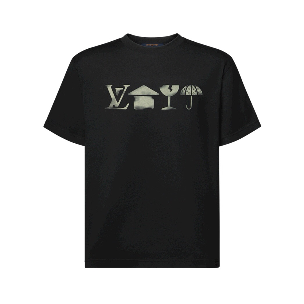 P269 Faded Logo Print T-Shirt