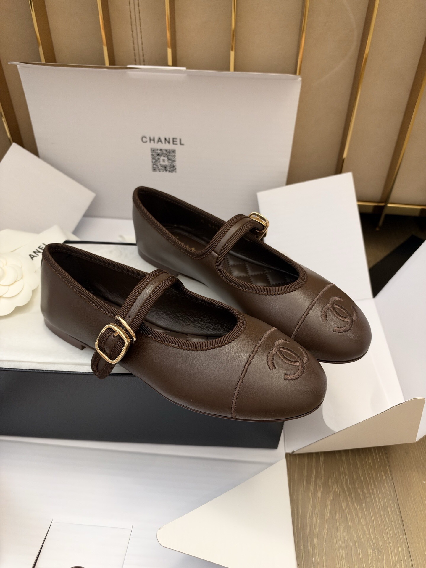 P569 Mary Janes（Brown）Women