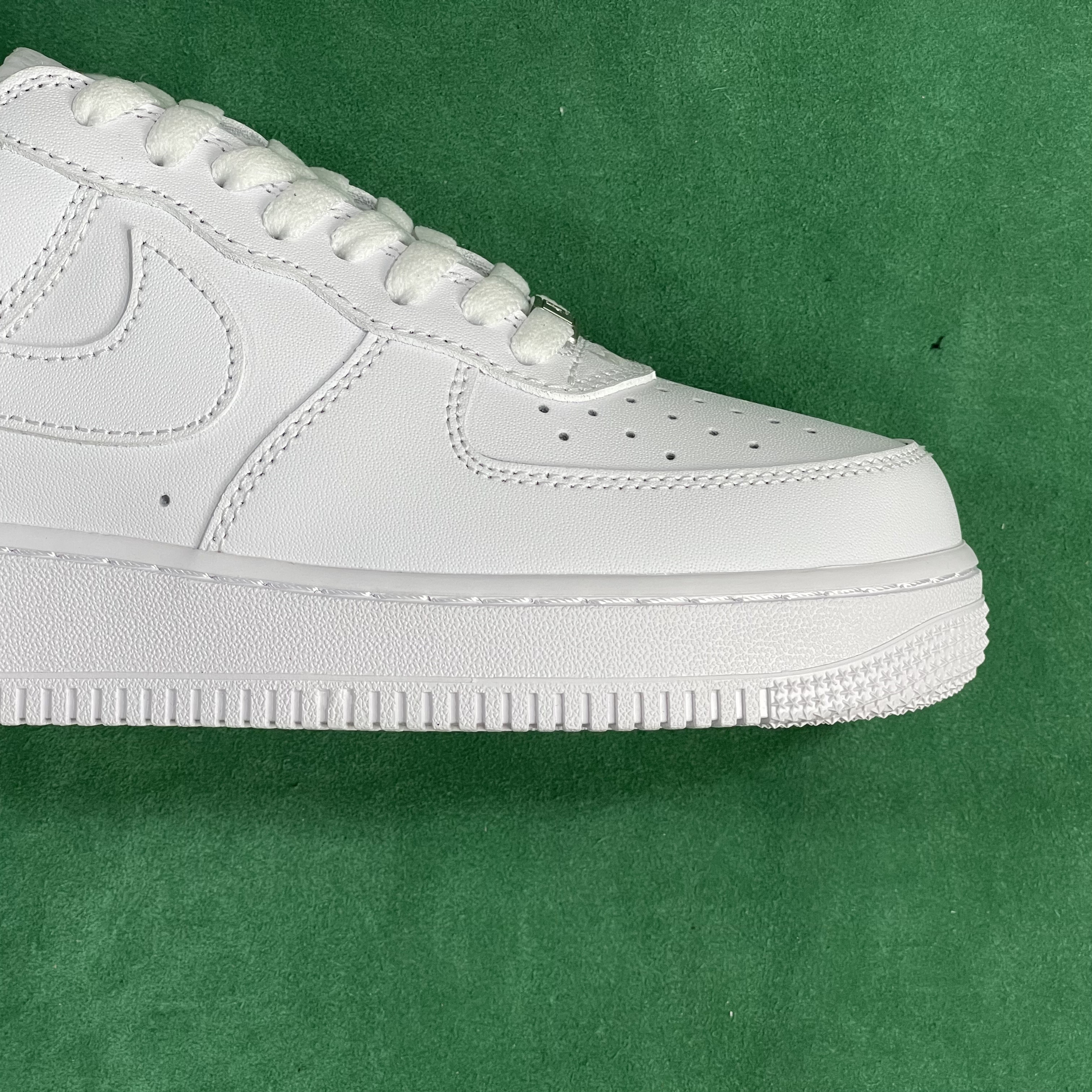 23$ DC Batch SupremexNike Air Force1"box logo"低帮 sup空军 板鞋男女同款 白色 黑色 主货号：CU9225-100ZL#1.5 · image 6