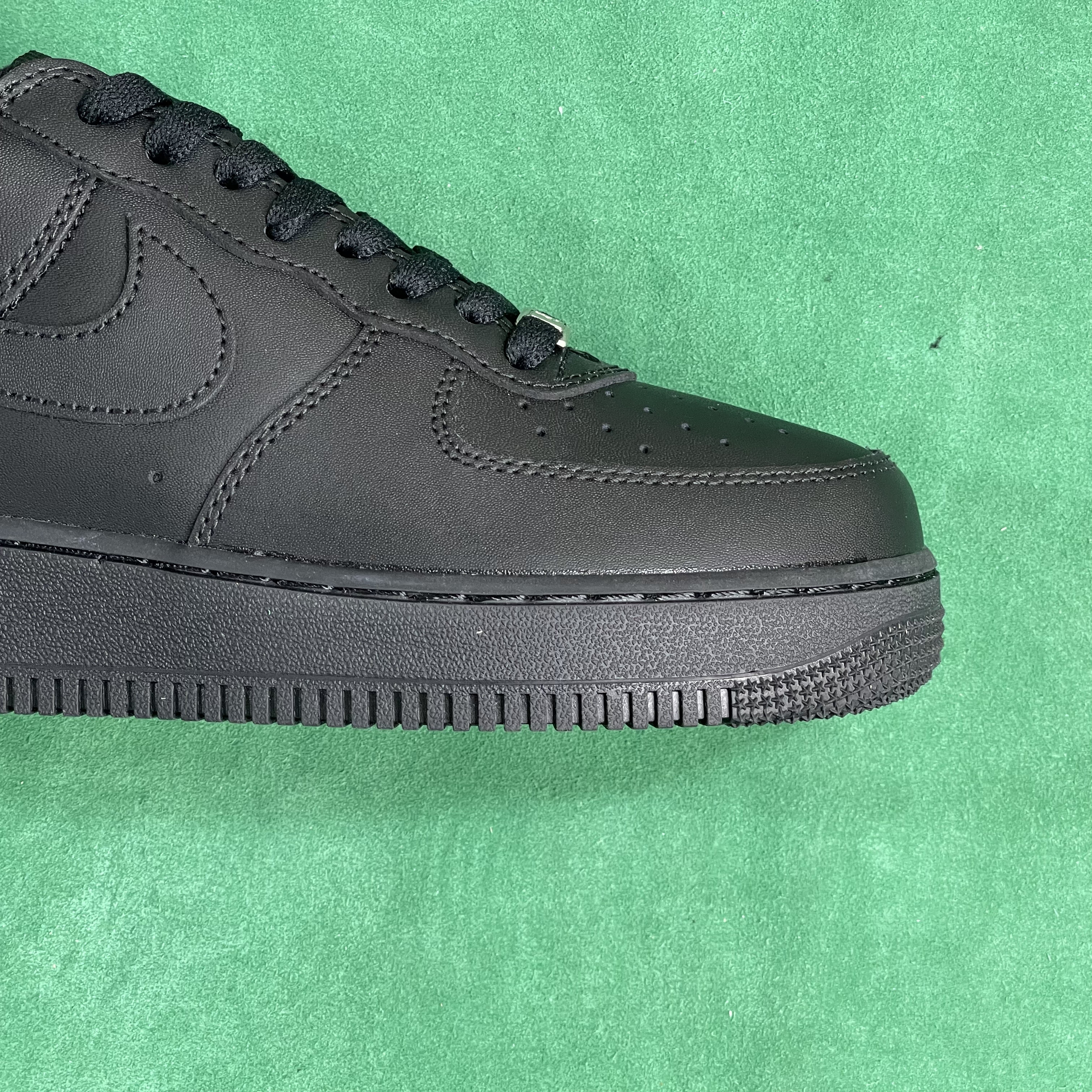 23$ DC Batch SupremexNike Air Force1"box logo"低帮 sup空军 板鞋男女同款 白色 黑色 主货号：CU9225-100ZL#1.5 · image 6