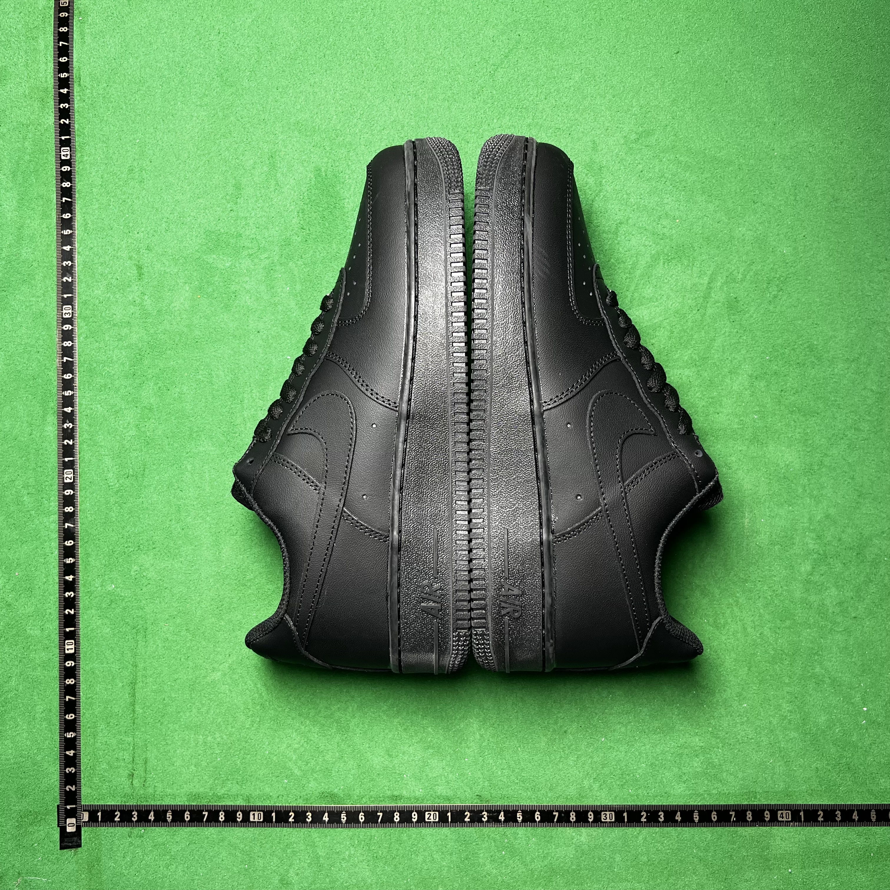 S Batch Nike Air Force 1 Low AF1 Sneakers - Black - Sizes up to 47.5