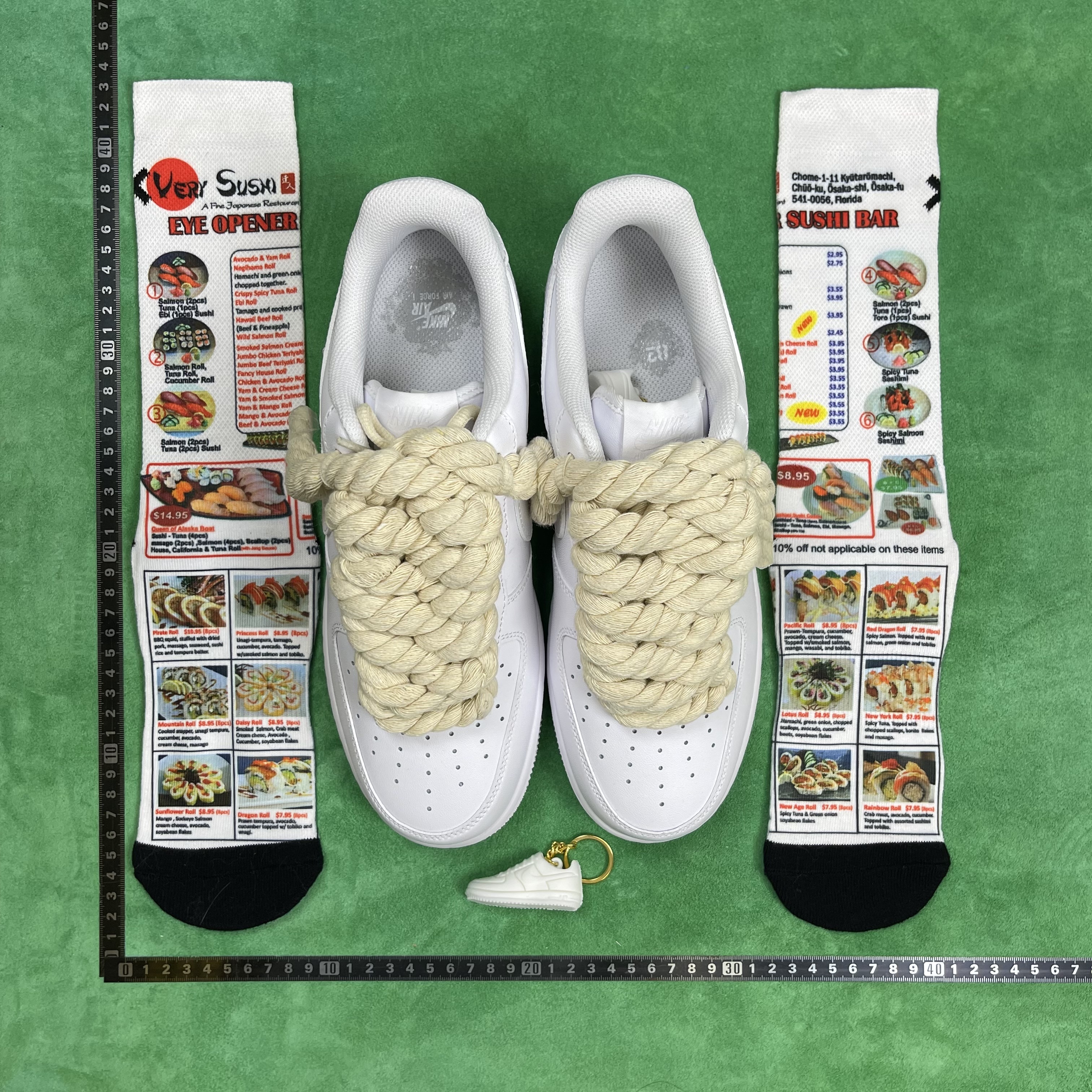 25$ DC Batch 1:1 原版开发 Nike Air Force 1 Low AF1 空军一号 空军大麻绳 非市面流通货 无惧任何对比 全方位比对原鞋 完美鞋型  ZL#2.2 · image 12