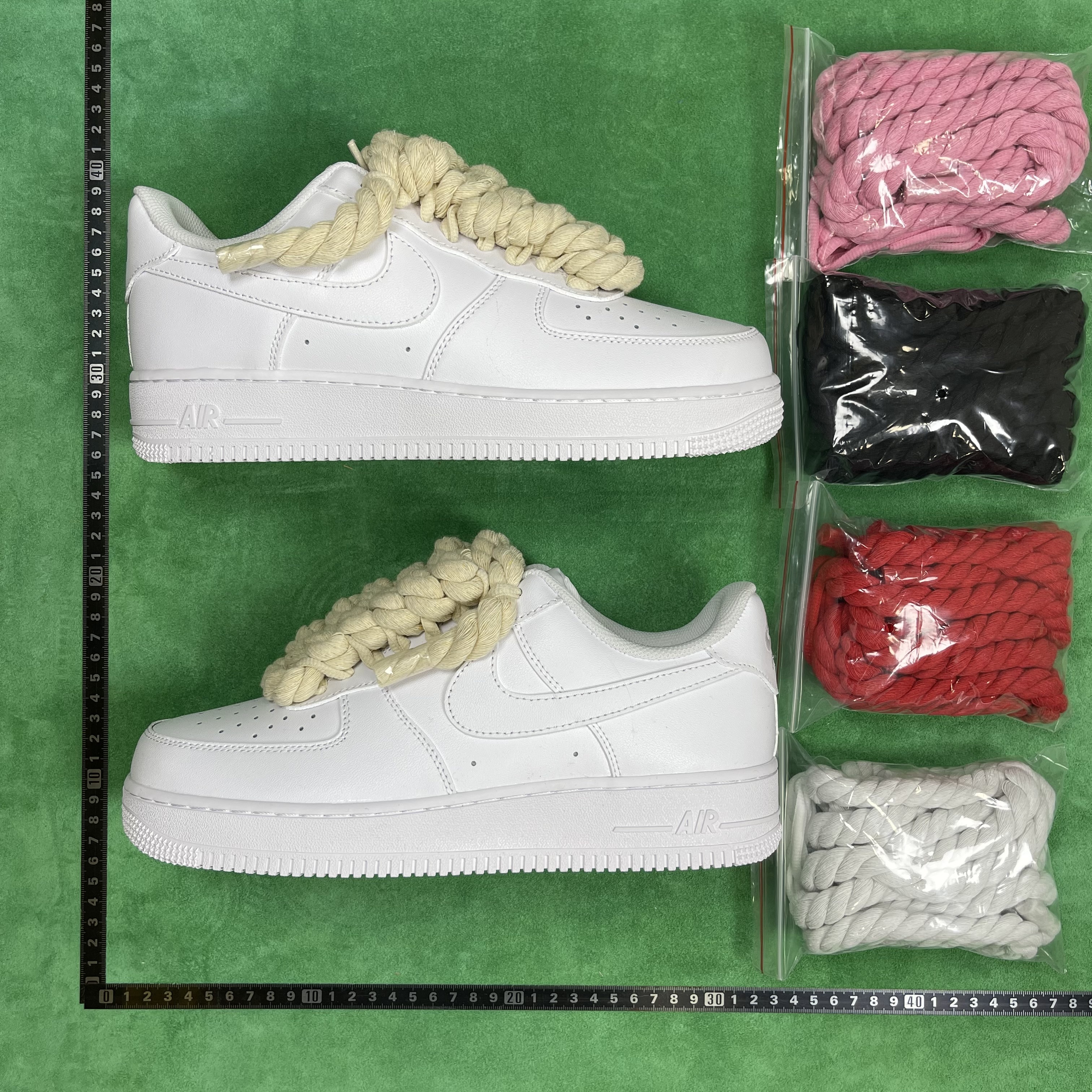 25$ DC Batch 1:1 原版开发 Nike Air Force 1 Low AF1 空军一号 空军大麻绳 非市面流通货 无惧任何对比 全方位比对原鞋 完美鞋型  ZL#2.2 · image 9