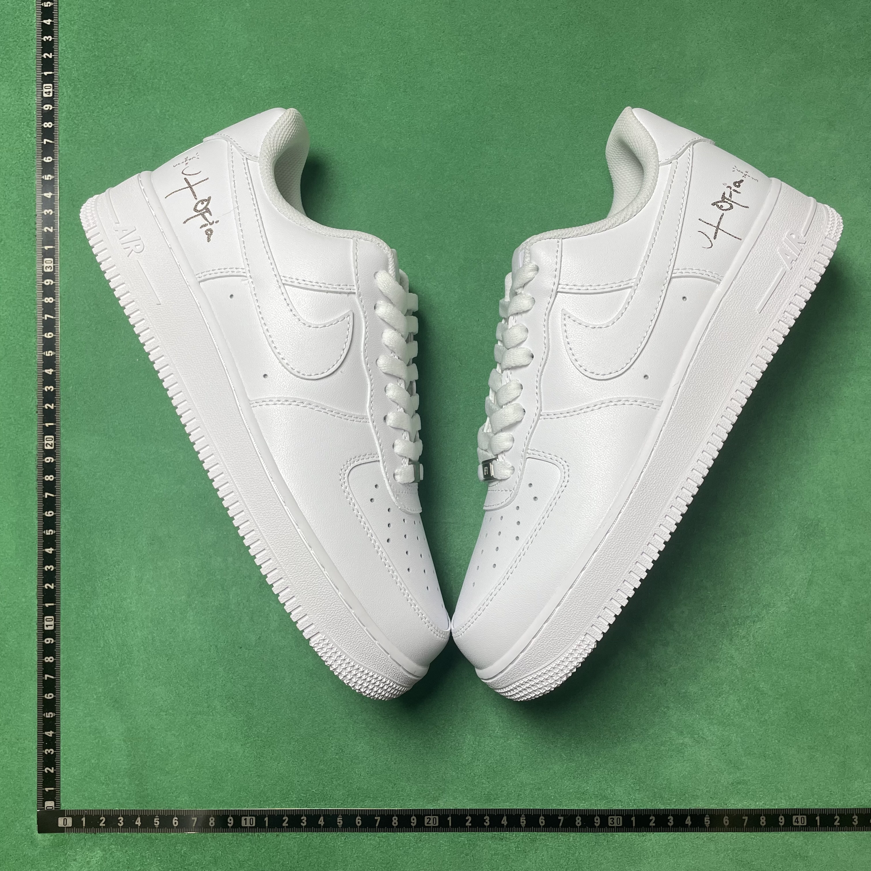 21$ DC Batch Travis Scott x Nike Air Force 1 'Utopia' 舒适 ZL#1.5百搭 低帮 板鞋 男款 白色 ZL#1.5 · image 17