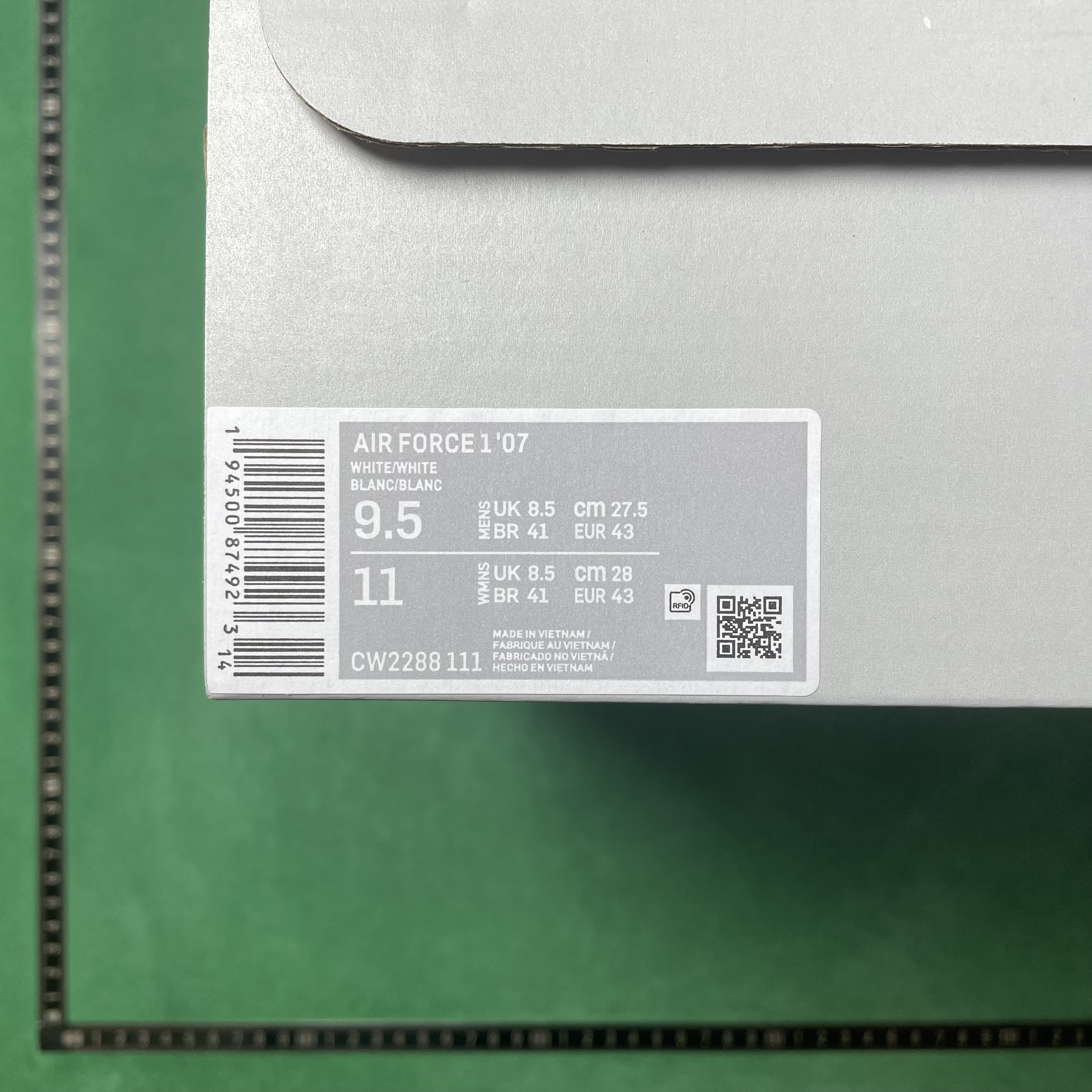 21$ DC Batch Travis Scott x Nike Air Force 1 'Utopia' 舒适 ZL#1.5百搭 低帮 板鞋 男款 白色 ZL#1.5 · image 13