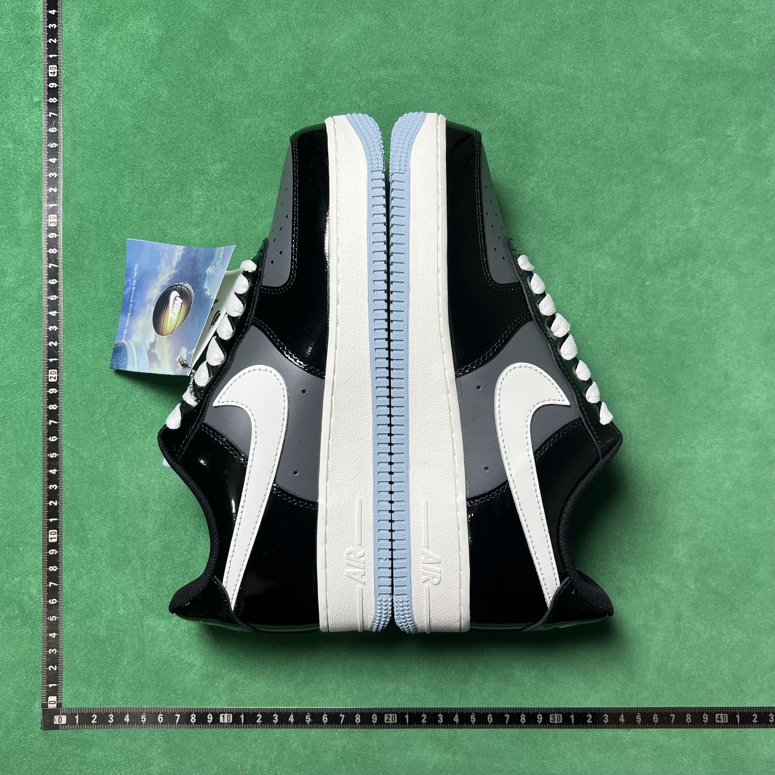 22$ DC Batch Nike Air Force 1 时尚舒适 防滑耐磨 低帮 板鞋 男女同款 黑色 ZL#1.5 · image 24