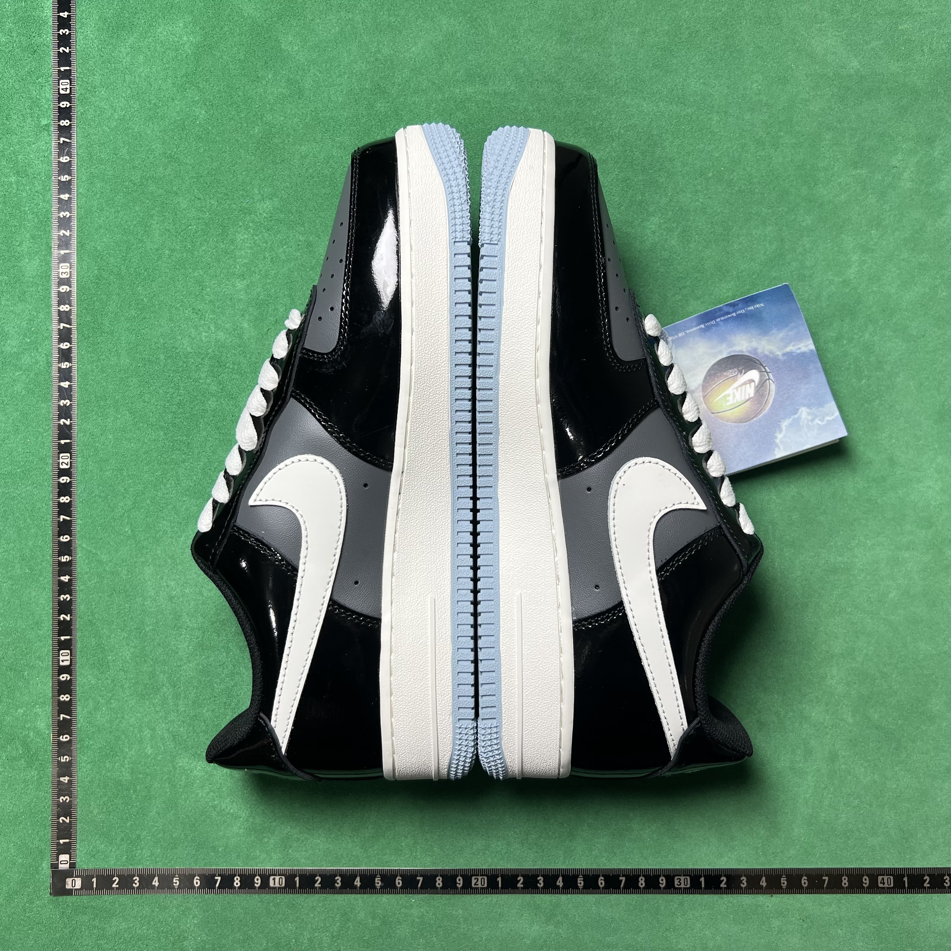 22$ DC Batch Nike Air Force 1 时尚舒适 防滑耐磨 低帮 板鞋 男女同款 黑色 ZL#1.5 · image 23