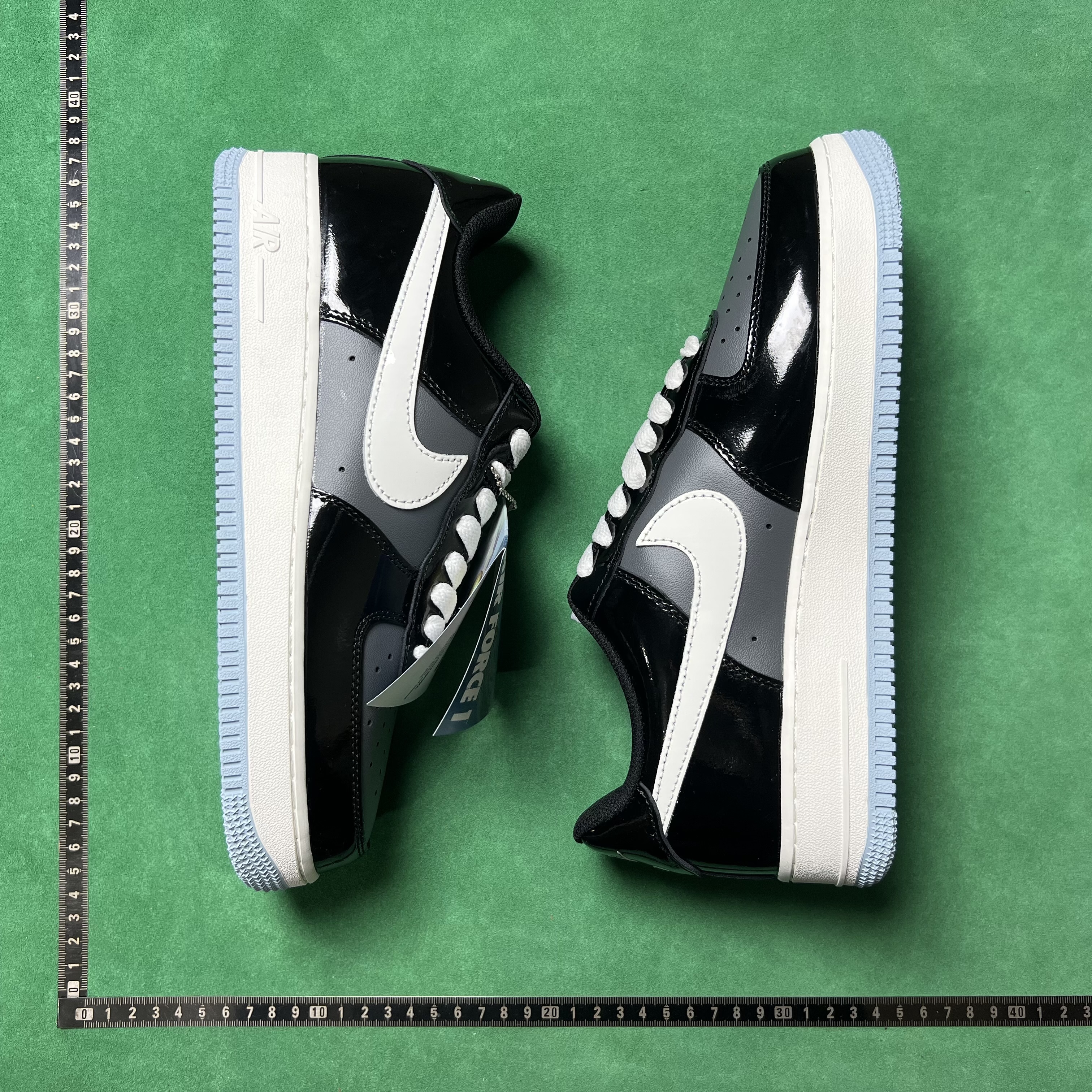 22$ DC Batch Nike Air Force 1 时尚舒适 防滑耐磨 低帮 板鞋 男女同款 黑色 ZL#1.5 · image 21