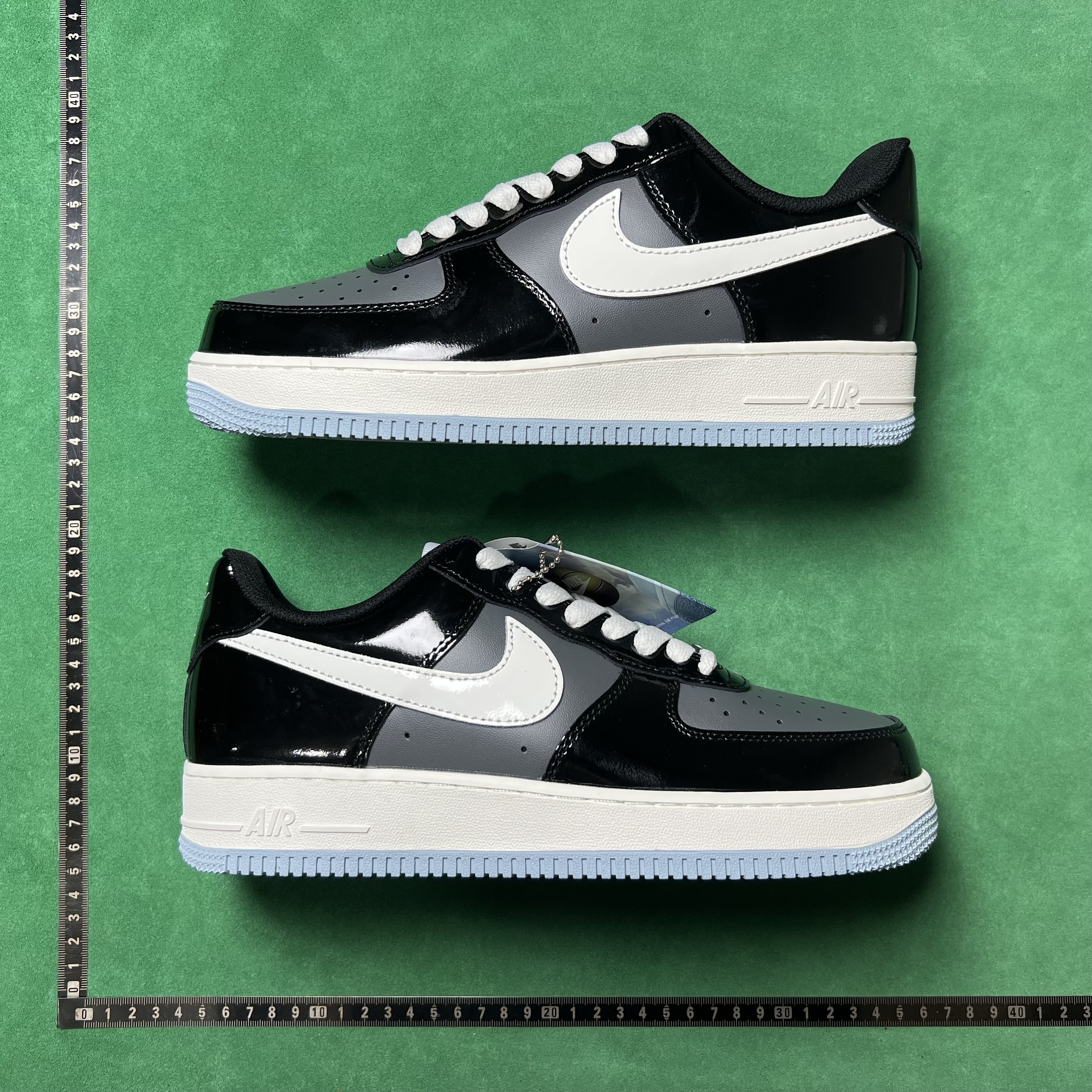 22$ DC Batch Nike Air Force 1 时尚舒适 防滑耐磨 低帮 板鞋 男女同款 黑色 ZL#1.5 · image 20
