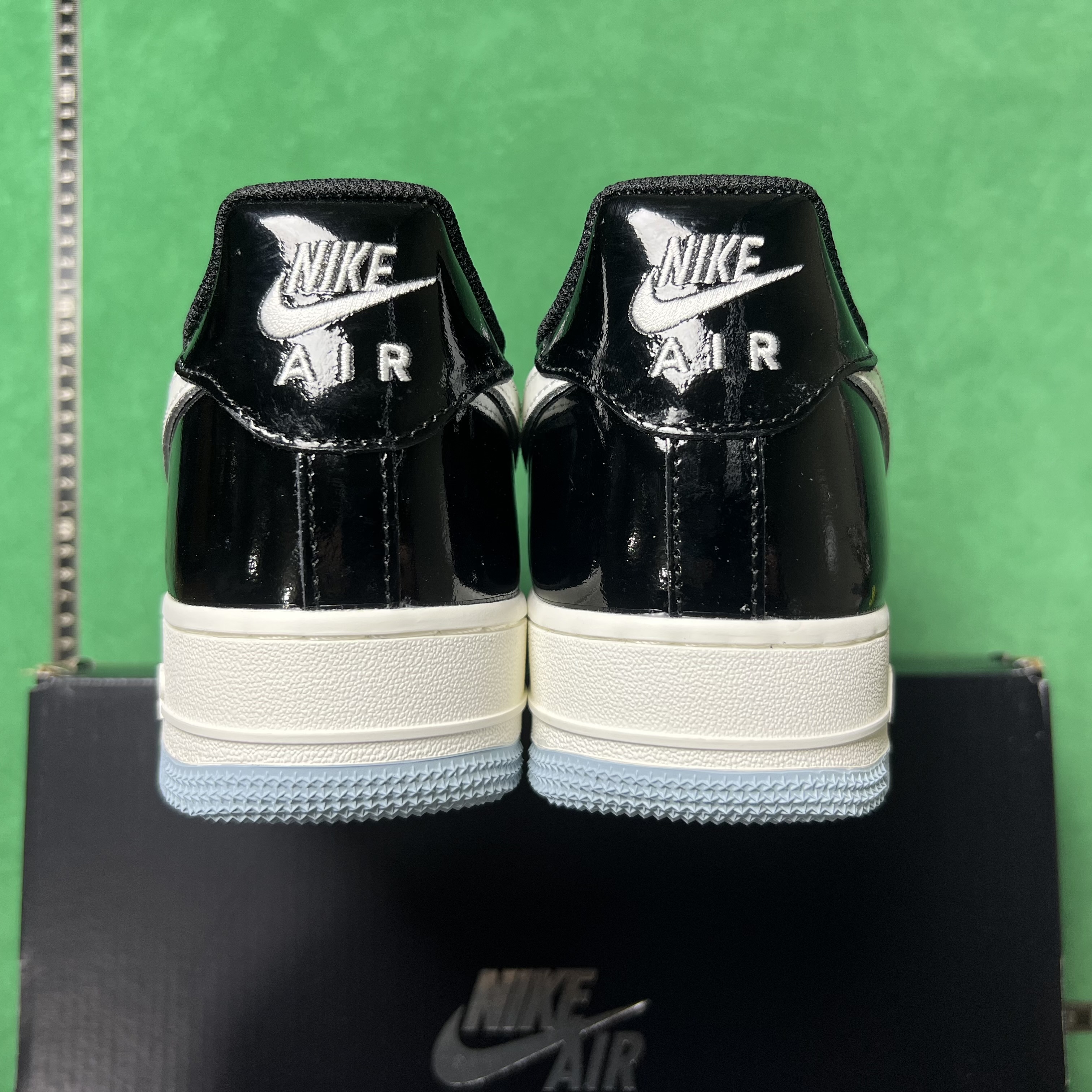 22$ DC Batch Nike Air Force 1 时尚舒适 防滑耐磨 低帮 板鞋 男女同款 黑色 ZL#1.5 · image 18