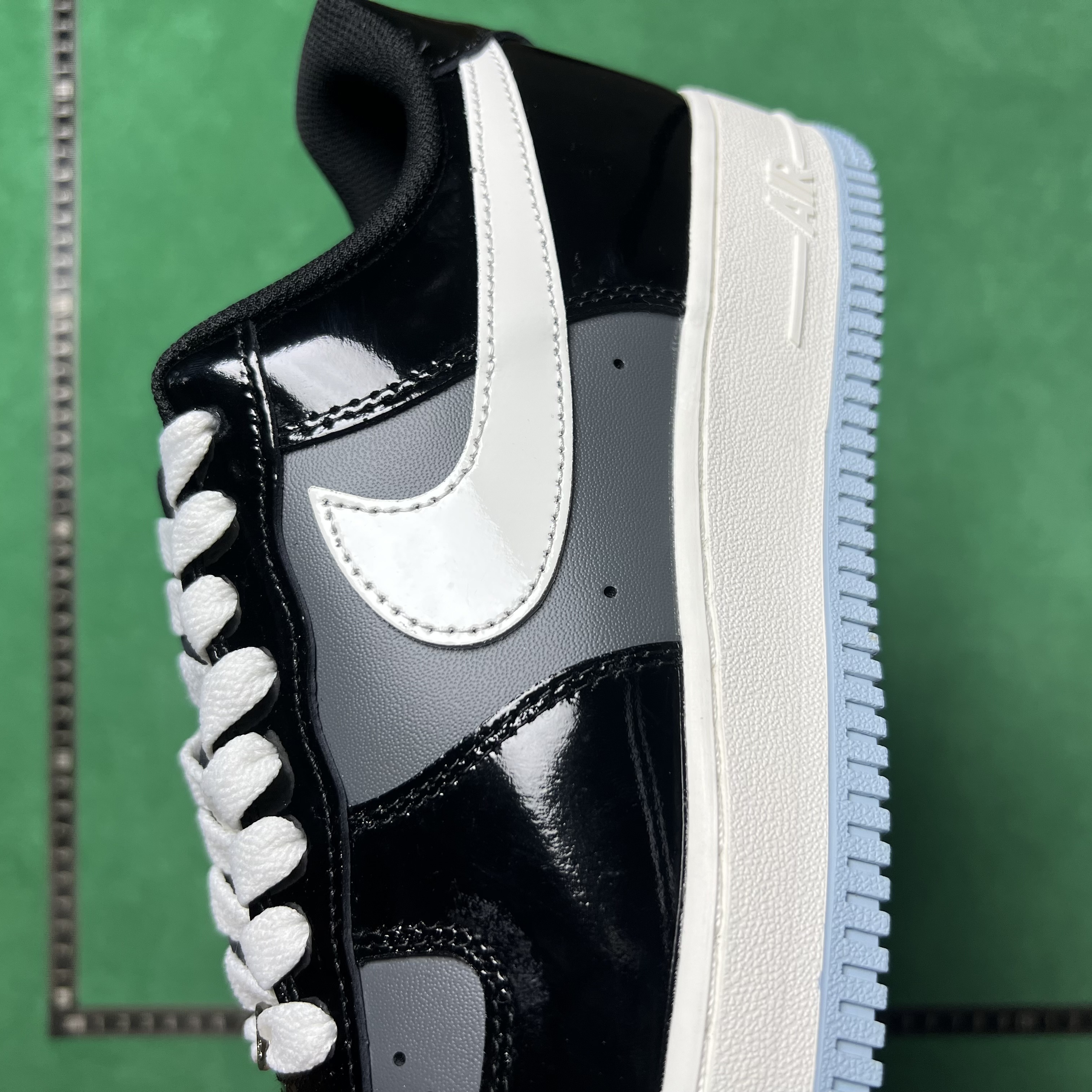 22$ DC Batch Nike Air Force 1 时尚舒适 防滑耐磨 低帮 板鞋 男女同款 黑色 ZL#1.5 · image 14