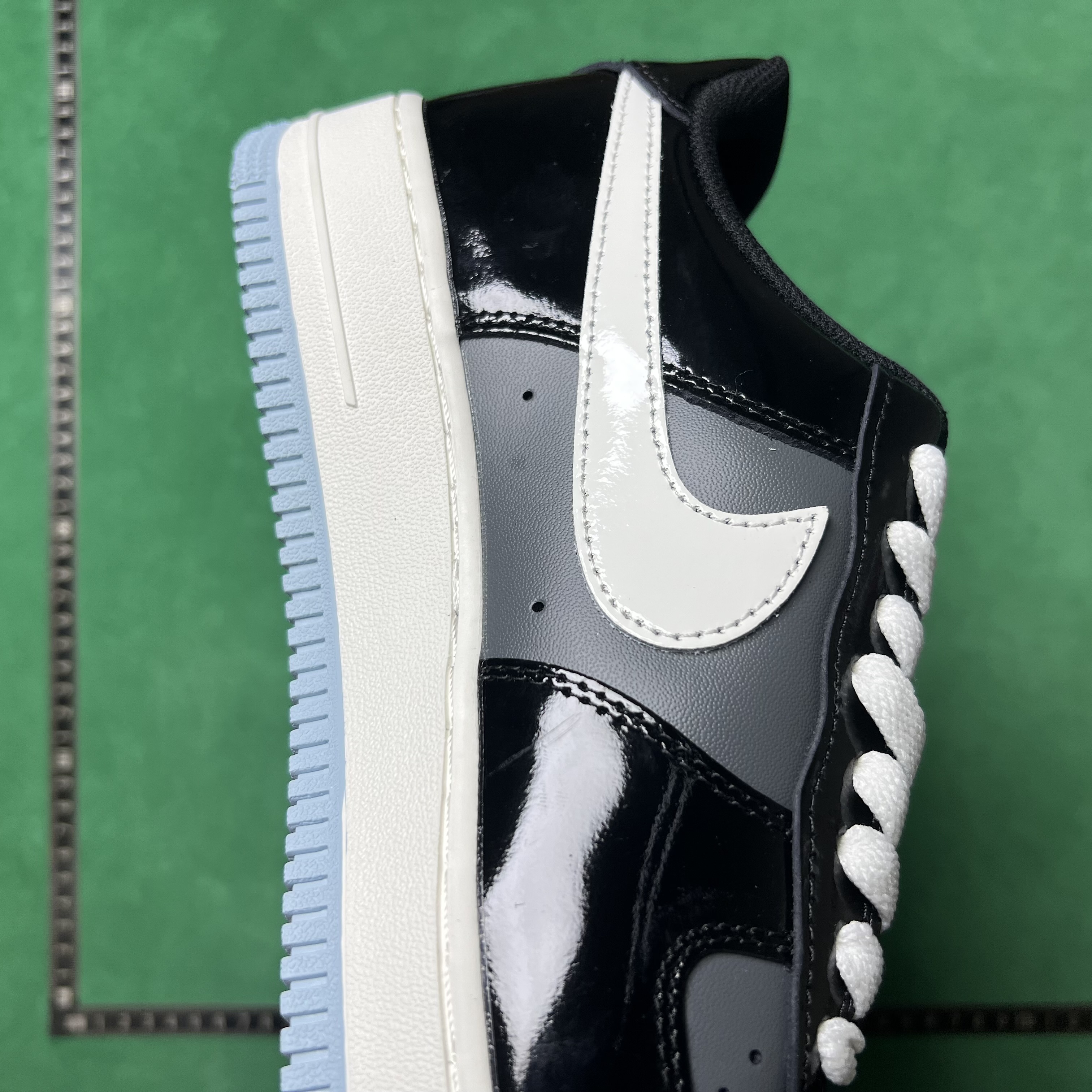 22$ DC Batch Nike Air Force 1 时尚舒适 防滑耐磨 低帮 板鞋 男女同款 黑色 ZL#1.5 · image 11