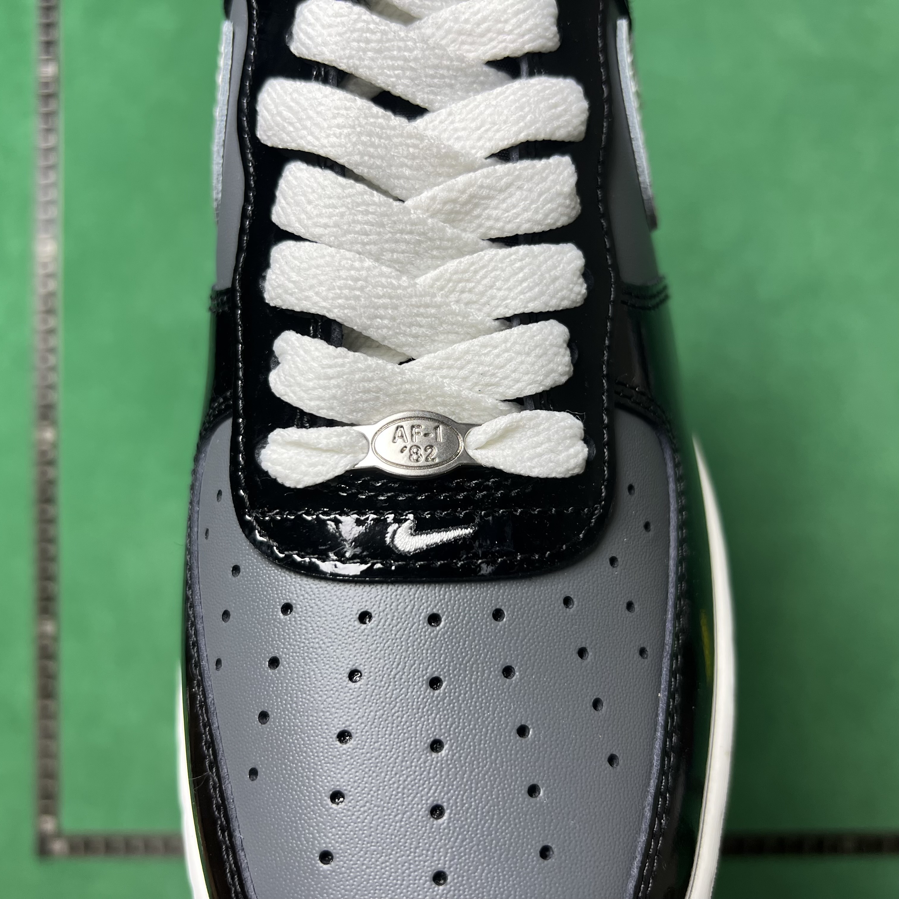 22$ DC Batch Nike Air Force 1 时尚舒适 防滑耐磨 低帮 板鞋 男女同款 黑色 ZL#1.5 · image 9