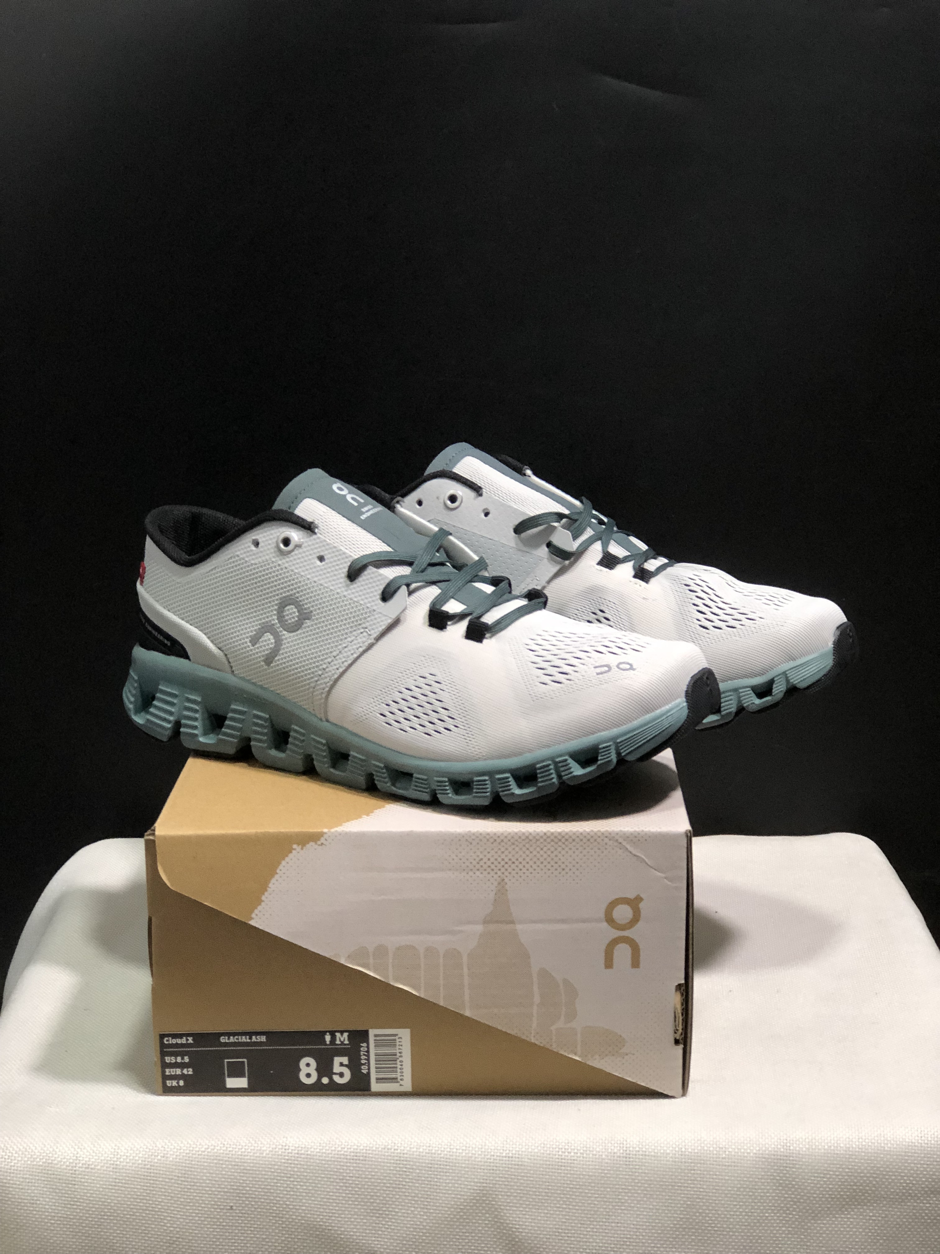 On Cloud X 1 - Glacier Grey - Size 36–45