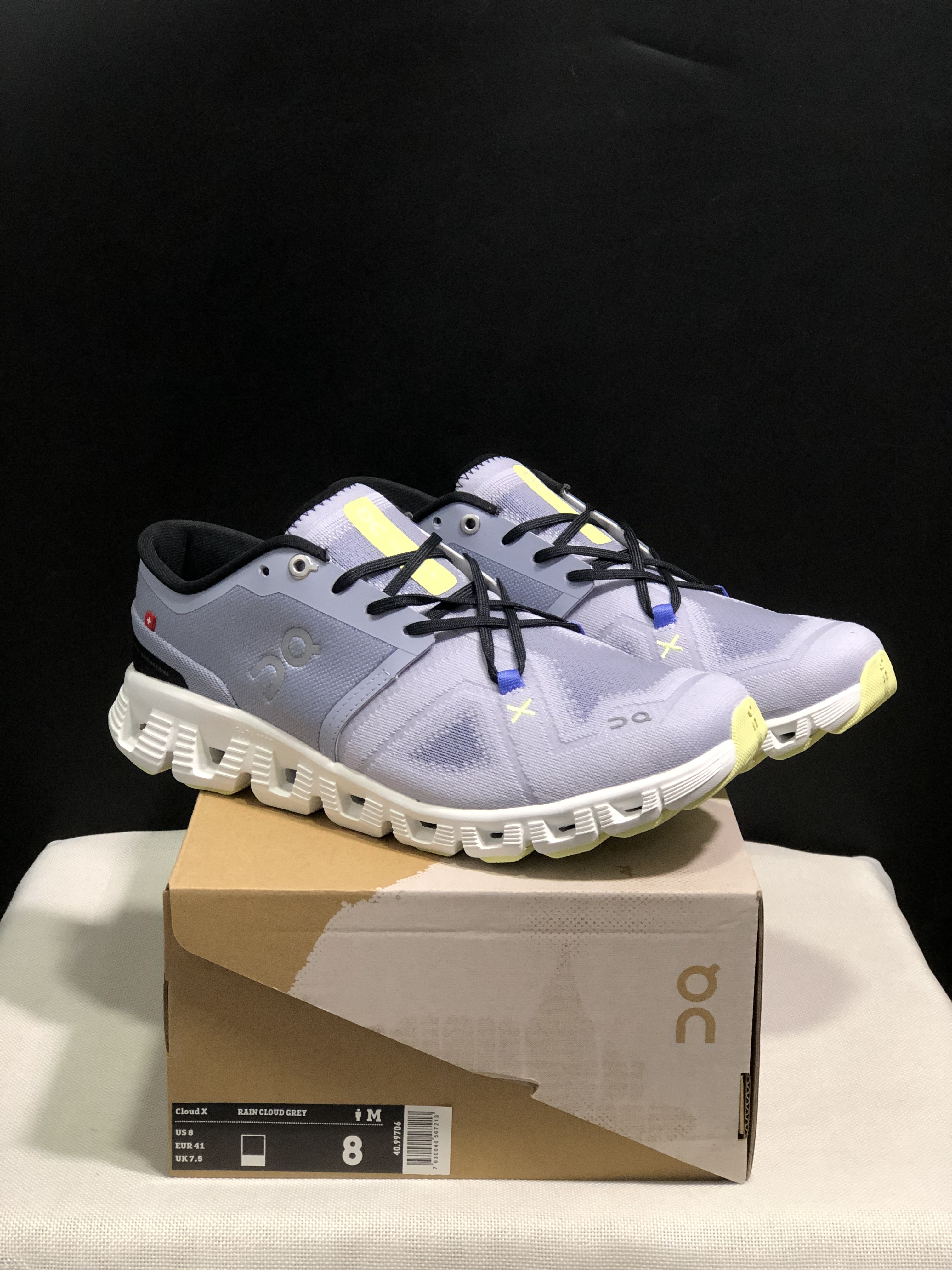 On Cloud X3 Running Shoes - Cloud Grey - Size 36–45