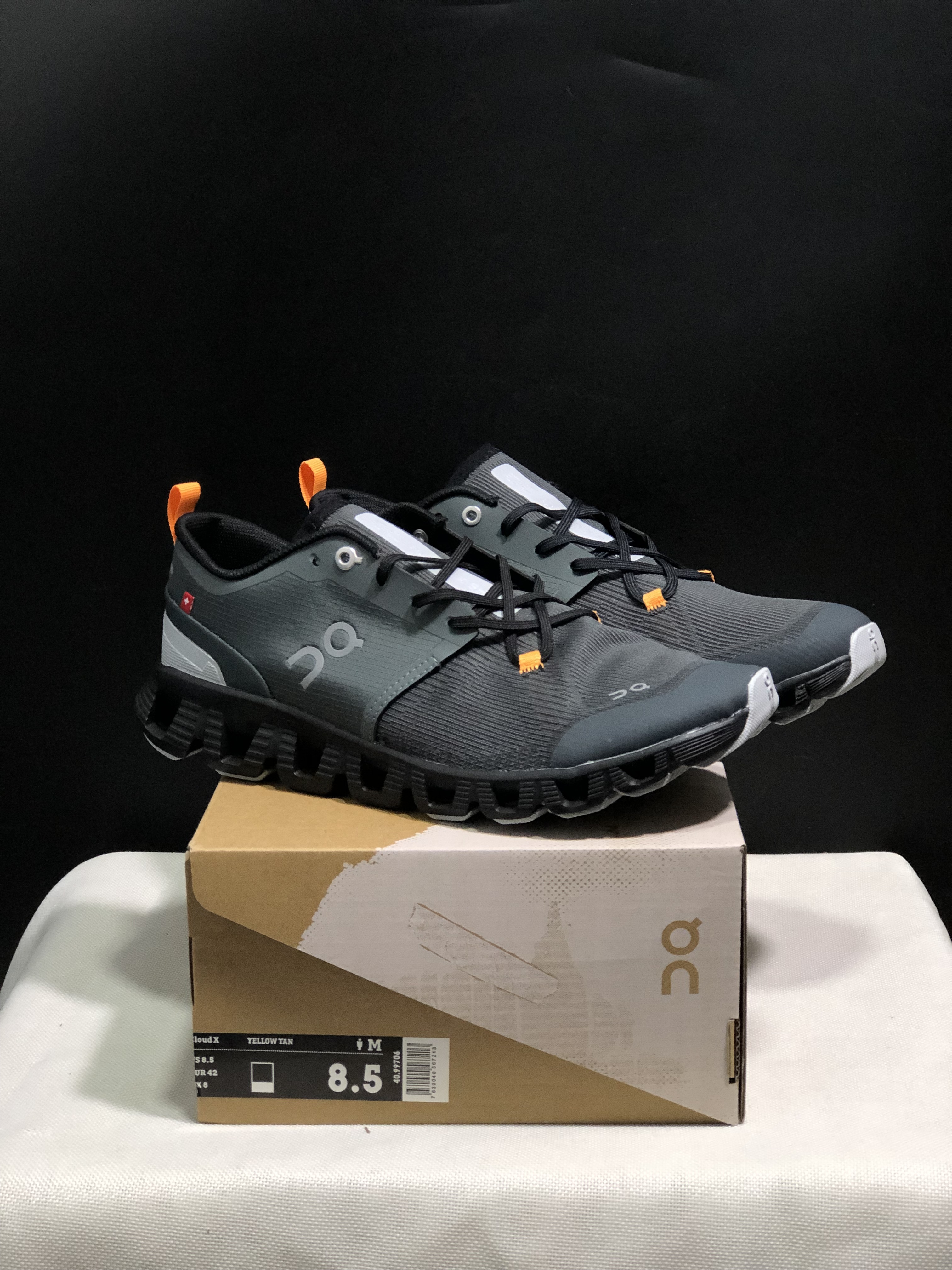 On Cloud X3 Shift Running Shoes - Grey/Yellow - Size 36–45