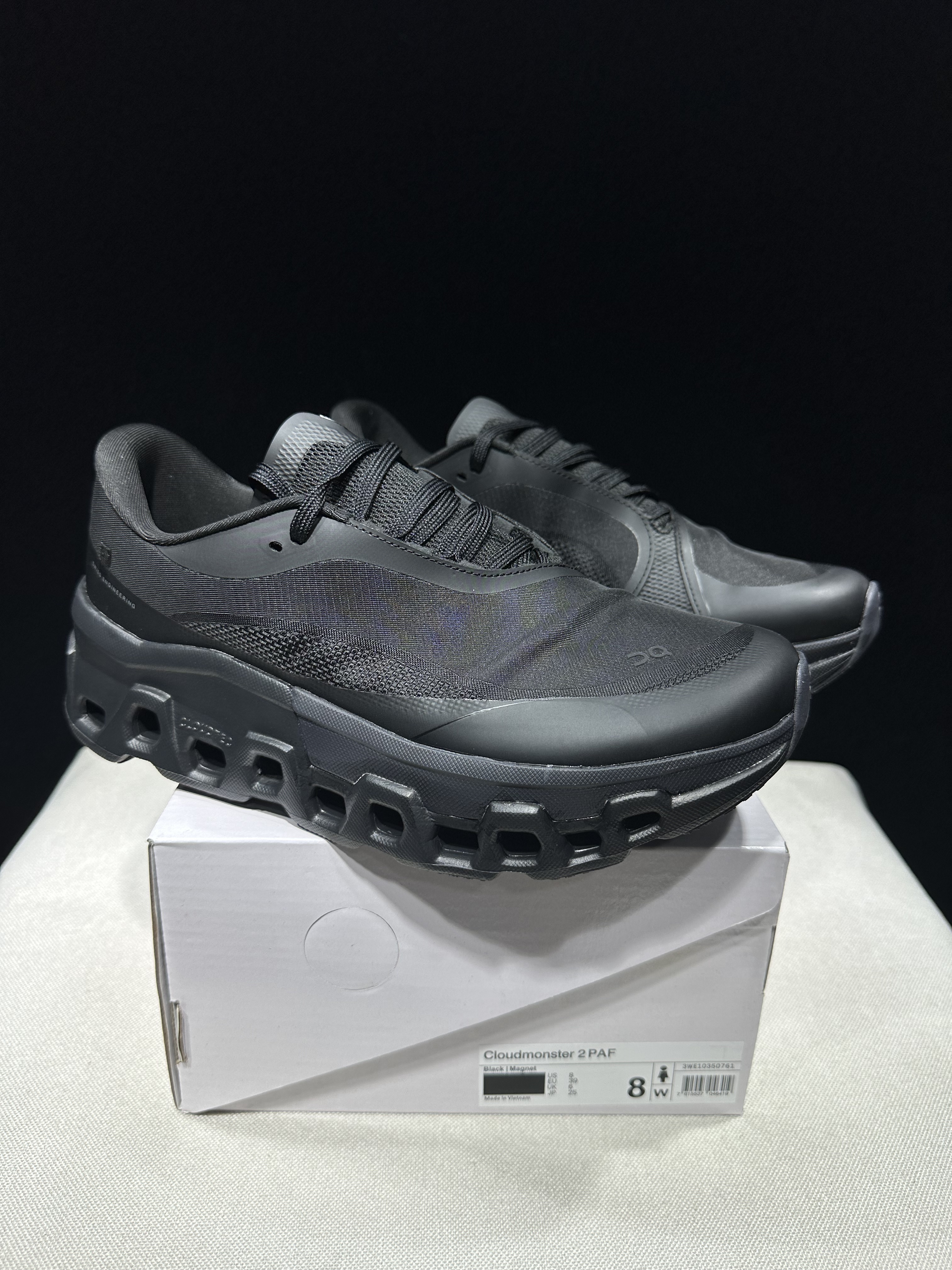 Cloudmonster 2 - All Black - Size 36–45