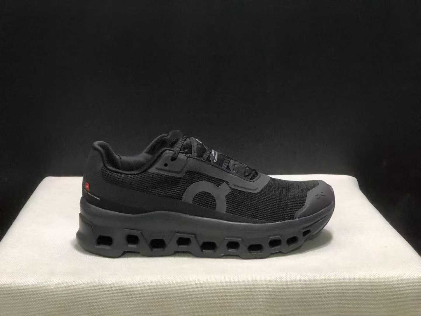 On Cloudmonster Void - All Black - Size 36–45