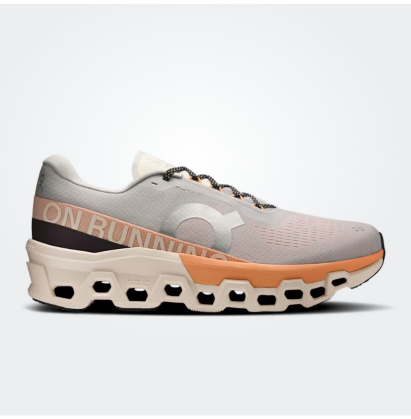 On Cloudmonster 2 - Glacier Grey/Orange - Size 36–45