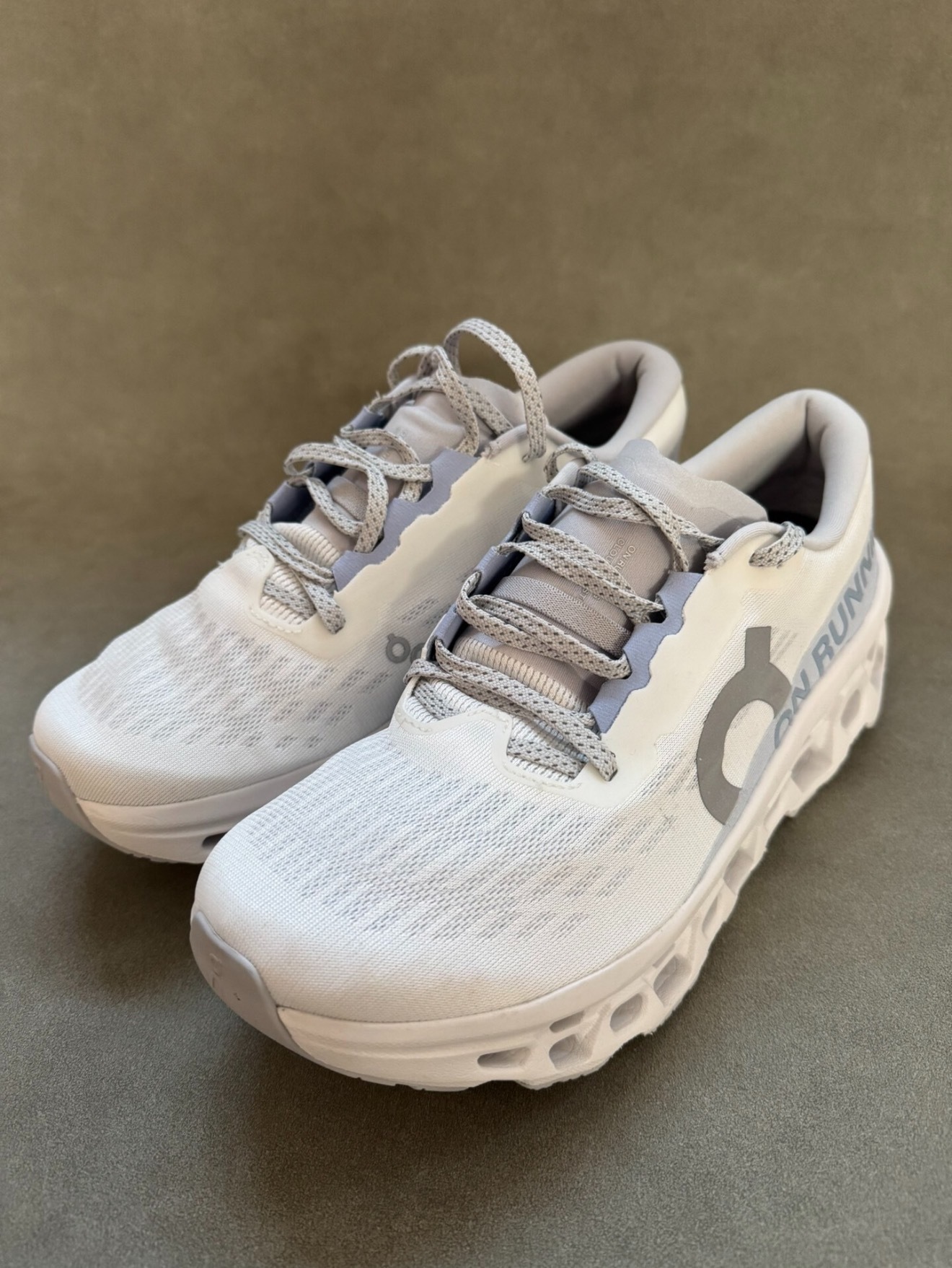 On Cloudmonster 3 - White/Ice Blue - Size 36–45