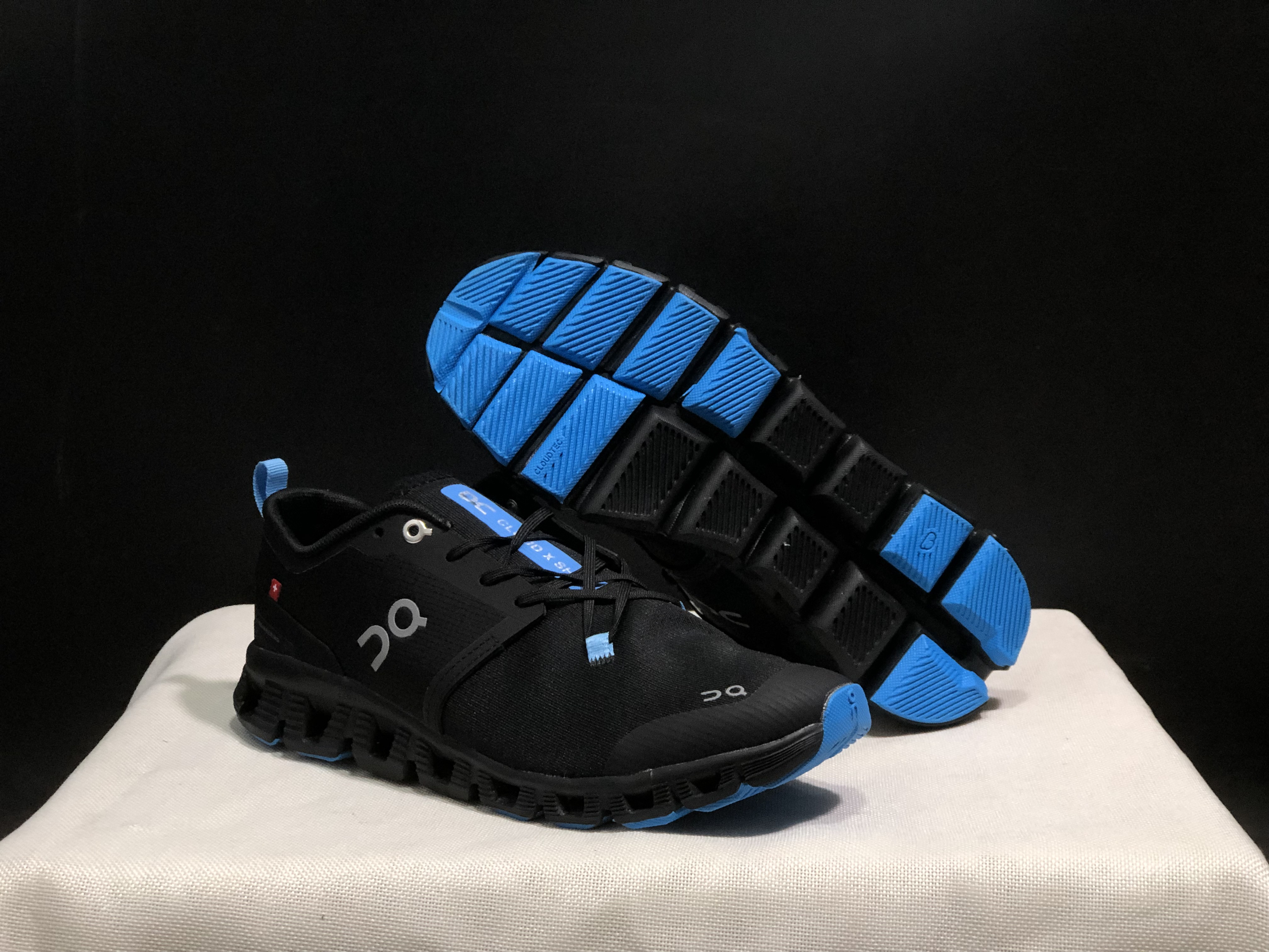 On昂跑 Cloud X3 Shift 黑蓝 跑步鞋36-45 · image 5