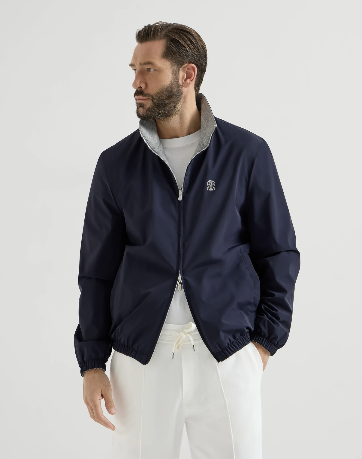 P1169 Front and back jacket (navy blue) · image 12
