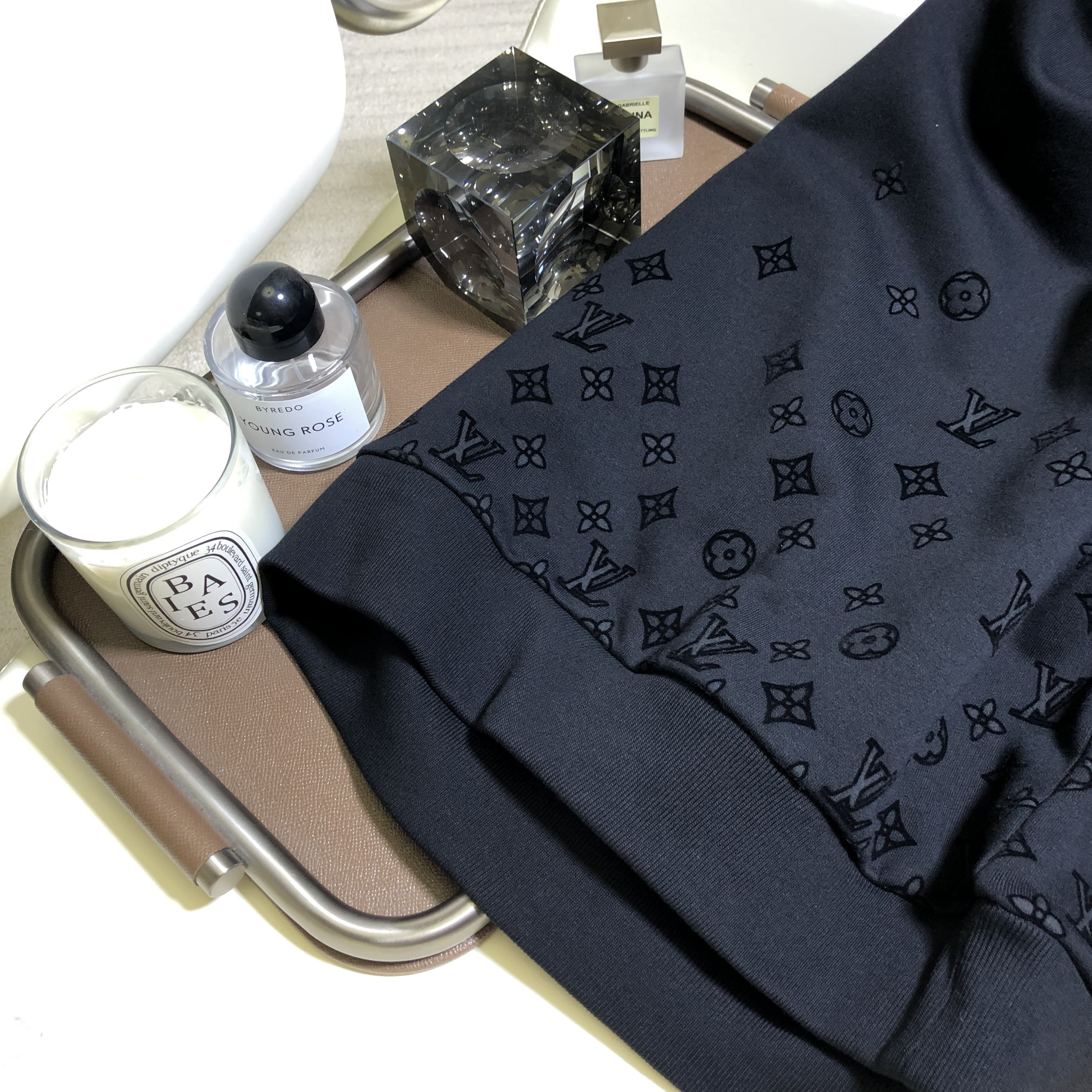 P379 Flocking pattern Sweatshirt · image 8