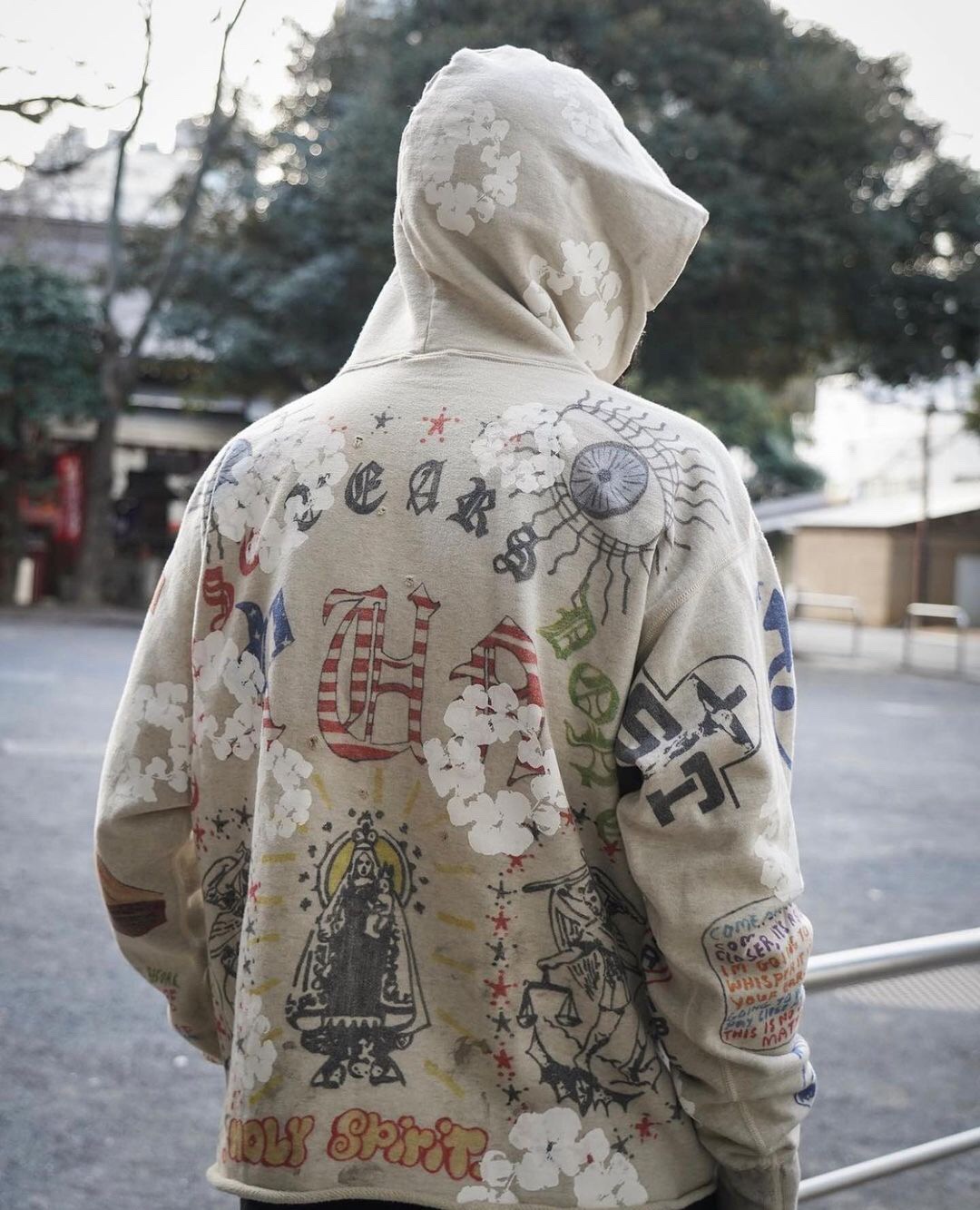 P379 Cotton print hoodie · image 21