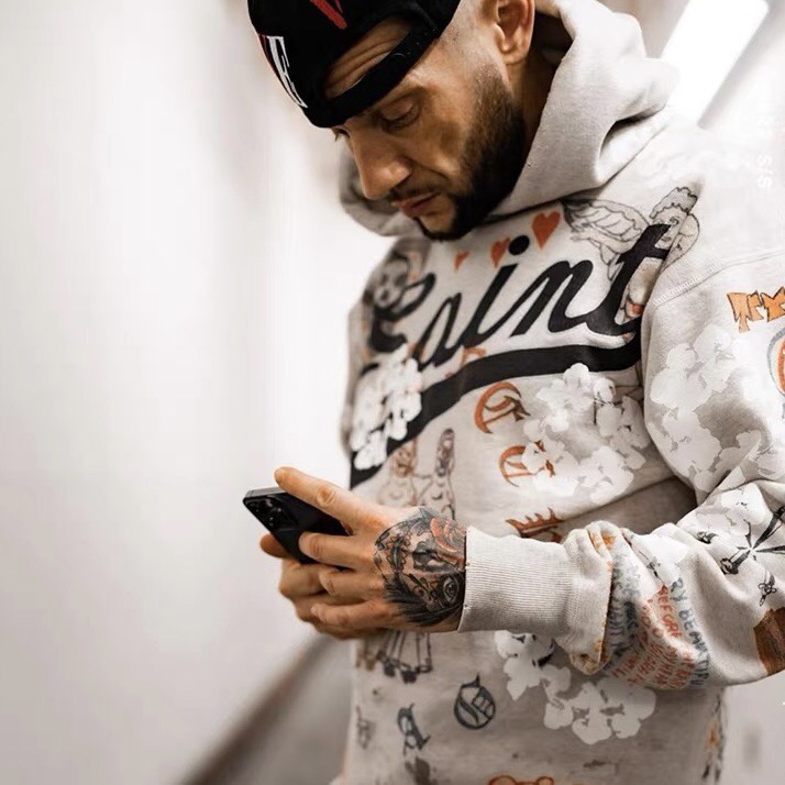 P379 Cotton print hoodie · image 19
