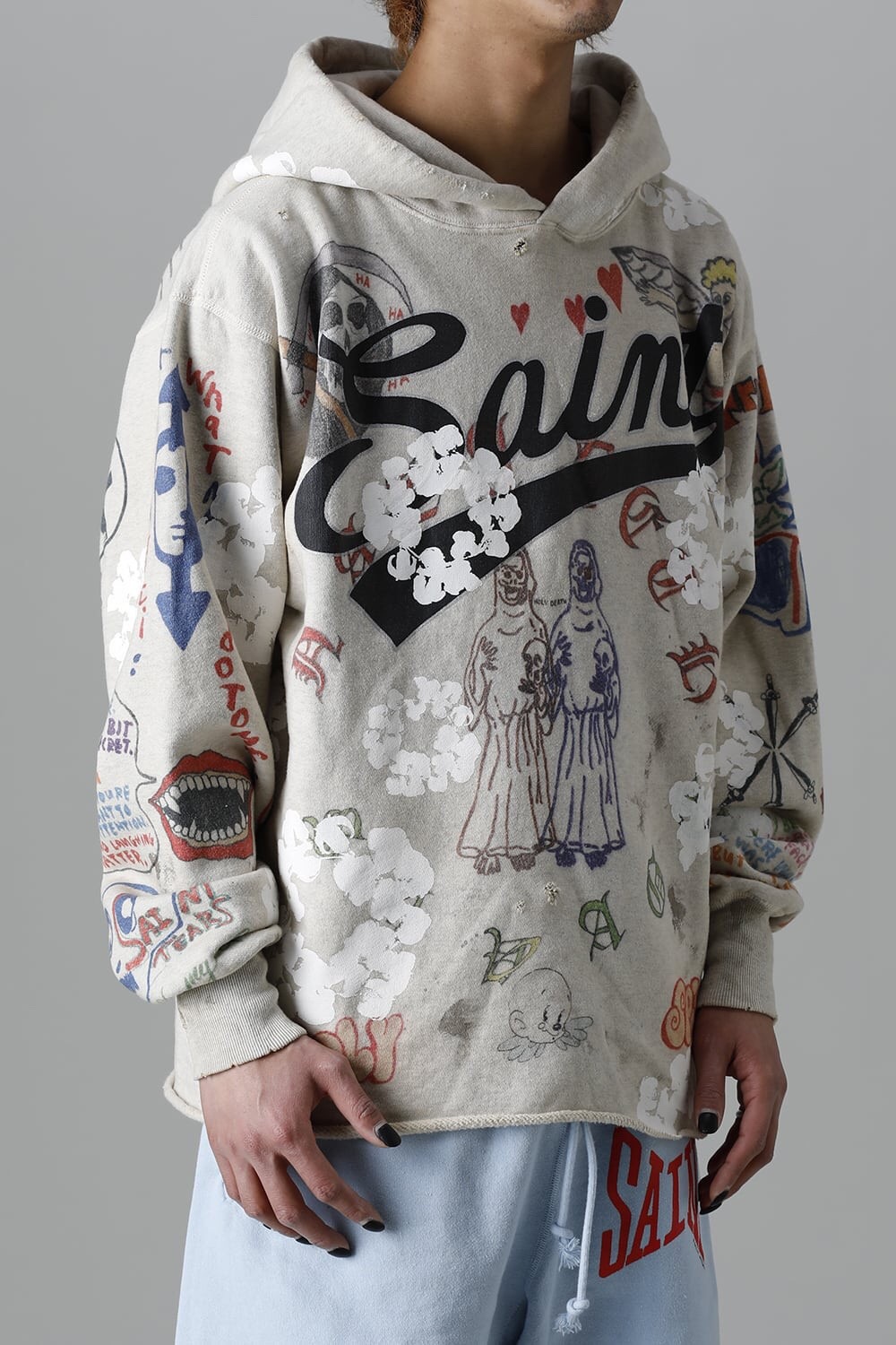 P379 Cotton print hoodie · image 14