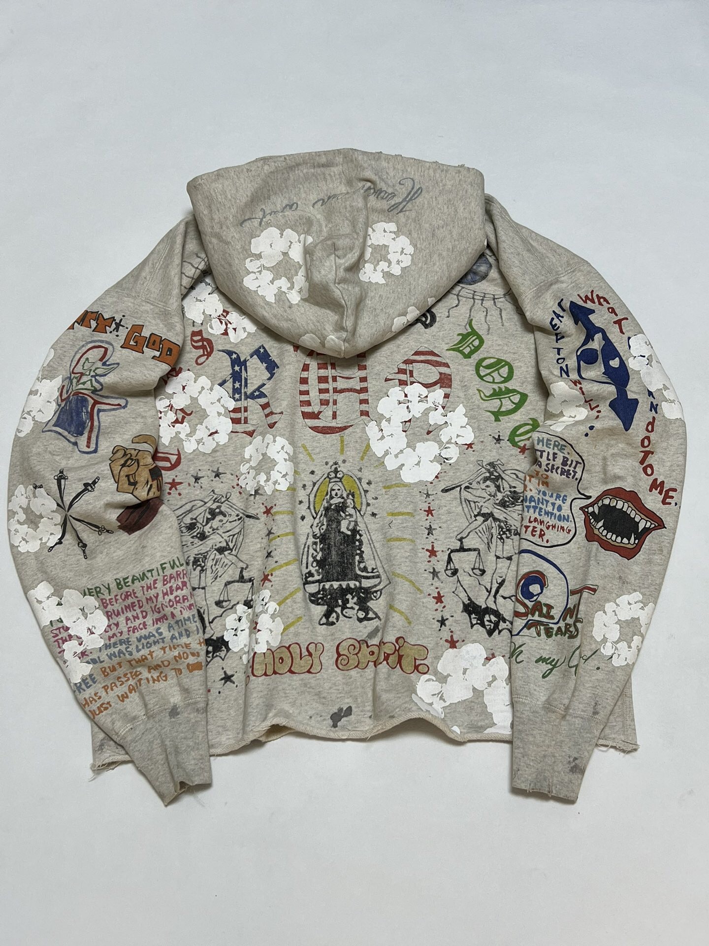 P379 Cotton print hoodie · image 5