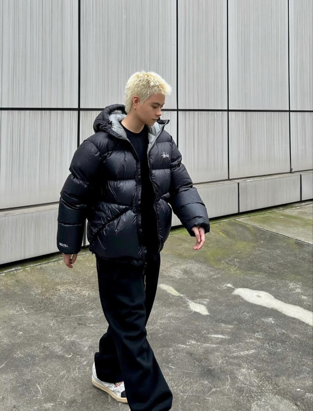 P879  Stussy down jacket · image 26