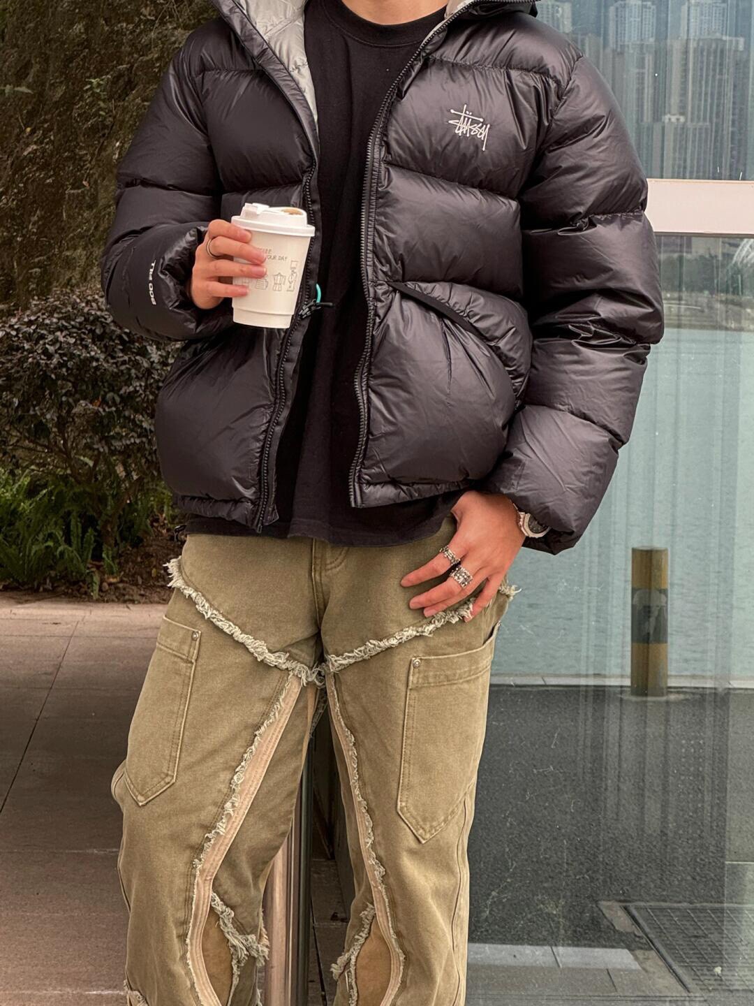 P879  Stussy down jacket · image 23